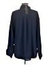 Fantaslook 100% Polyester Solid Blue Long Sleeve Blouse Size L - photo 2