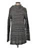 Eight Eight Eight Gray Turtleneck Sweater Size S - photo 1