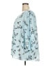 Kaari Blue 100% Polyester Blue 3/4 Sleeve Blouse Size 3X - photo 5