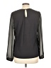 oasis Black Long Sleeve Blouse Size L - photo 2