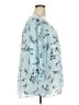 Kaari Blue 100% Polyester Blue 3/4 Sleeve Blouse Size 3X - photo 4