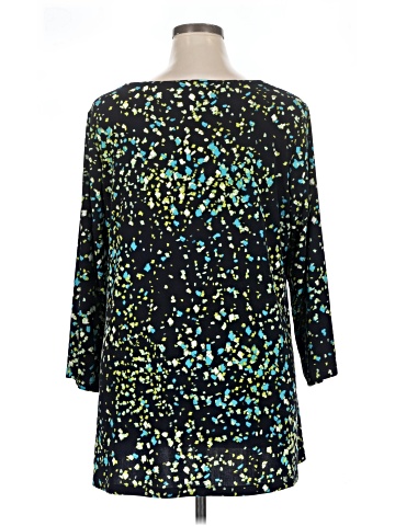 Susan Graver 3/4 Sleeve Blouse (view 2)