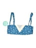 Assorted Brands Stars Blue Swimsuit Top Size M (estimated) - photo 1