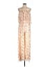 Dress Day 100% Polyester Gold Jumpsuit Size M - photo 1
