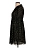Zara 100% Polyester Polka Dots Black Cocktail Dress Size S - photo 5