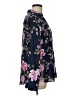 Candie's Floral Blue Long Sleeve Blouse Size L - photo 4