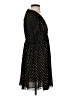 Zara 100% Polyester Polka Dots Black Cocktail Dress Size S - photo 4