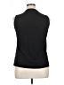 Unbranded 100% Polyester Black Sleeveless Blouse Size XL - photo 2