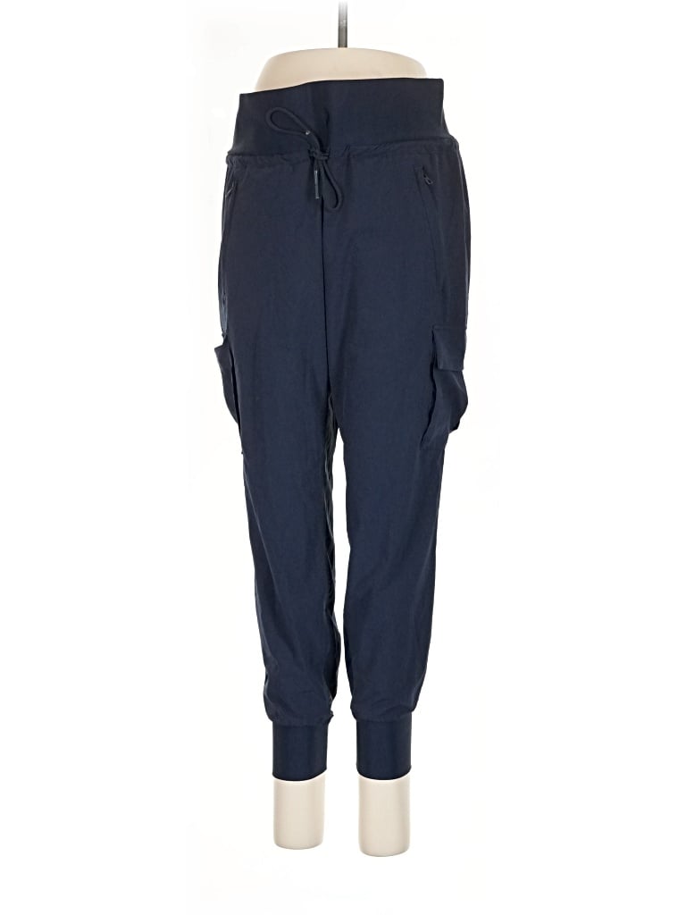 Pre-owned Athleta Cargo Pants In Blue