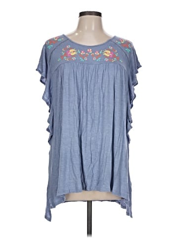 RXB Short Sleeve Blouse (view 1)