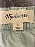 Madewell 100% Polyamide Solid Green Board Shorts Size S - photo 3