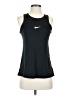 Nike 100% Recycled Polyester Black Active Tank Size S - photo 1