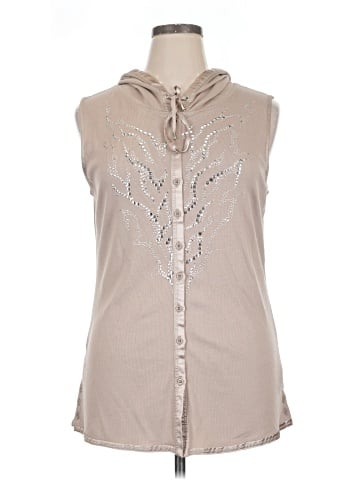 CHRISTINE ALEXANDER Sleeveless Blouse (view 1)