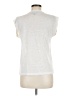 Lumiere White Short Sleeve Top Size M - photo 2