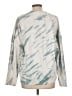 Threads 4 Thought Tie-dye Silver Sweatshirt Size L - photo 2
