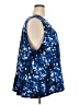 Unbranded Blue Sleeveless Blouse Size 3X - photo 4
