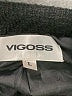 Vigoss 100% Polyester Tweed Black Jacket Size L - photo 6
