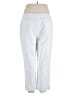 Sejour Solid White Casual Pants Size 16 - photo 2