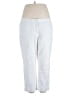 Sejour Solid White Casual Pants Size 16 - photo 1