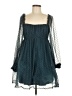 Lulus Polka Dots Teal Cocktail Dress Size L - photo 1