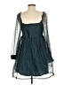 Lulus Polka Dots Teal Cocktail Dress Size L - photo 2