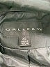 Gallery 100% Polyester Black Trenchcoat Size XS - photo 6