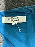 Beacon 100% Polyester Teal Short Sleeve Blouse Size 10 - photo 7