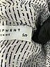 Equipment 100% Silk Animal Print Gray Long Sleeve Silk Top Size S - photo 9
