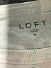 Ann Taylor LOFT Ivory Short Sleeve Top Size M - photo 7
