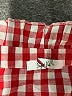 Assorted Brands Checkered-gingham Red 3/4 Sleeve Button-Down Shirt Size S - photo 7