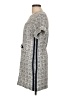 Maje 100% Polyester Tweed Gray Casual Dress Size 10 - photo 5