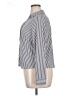 Adrianna Papell Stripes Silver Long Sleeve Blouse Size 16 (estimated) - photo 5