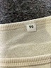 Unbranded 100% Cotton Stripes Ivory 3/4 Sleeve Top Size 90 cm / US 12-24 MO - photo 3