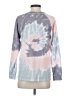 Unbranded Tie-dye Gray Long Sleeve T-Shirt Size S - photo 2