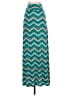Max Studio Chevron-herringbone Teal Casual Skirt Size S - photo 1