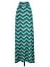 Max Studio Chevron-herringbone Teal Casual Skirt Size S - photo 2