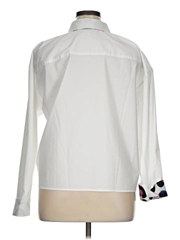 Foxcroft Long Sleeve Button-Down Shirt (view 2)