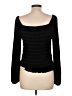 Jodifl Black Long Sleeve Top Size L - photo 2