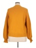 Skies Are Blue Solid Yellow Pullover Sweater Size XL - photo 2