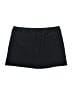 Xhilaration 100% Polyester Solid Black Casual Skirt Size 13 - photo 2