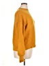 Skies Are Blue Solid Yellow Pullover Sweater Size XL - photo 4