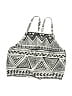 Cupshe Print Ivory White Swimsuit Top Size L - photo 1