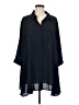 Joan Vass 100% Polyester Black Casual Dress Size 6 (1) - photo 1