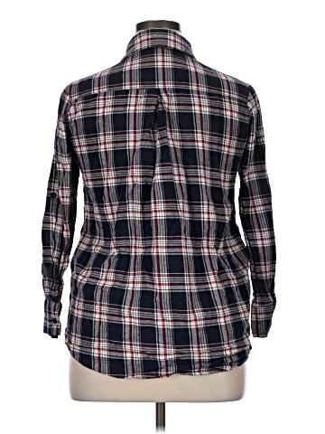 Amaryllis Long Sleeve Button-Down Shirt (view 2)