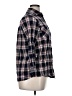Amaryllis 100% Cotton Plaid Black Long Sleeve Button-Down Shirt Size XL - photo 4