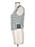 Lulus Silver Black Sleeveless Blouse Size S - photo 5