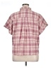 L.L.Bean Plaid Pink Short Sleeve Polo Size 1X - photo 2