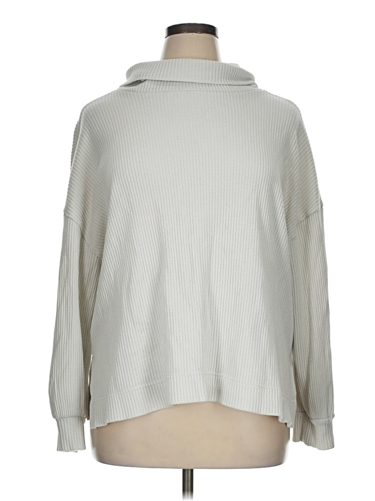 Pre-owned Gap Turtleneck Sweater In Silver