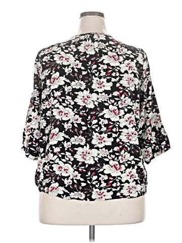 Monday Fun Short Sleeve Blouse (view 2)