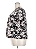 Monday Fun 100% Polyester Floral Black Short Sleeve Blouse Size 2X - photo 5